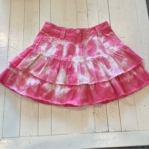 LoveShackFancy Landen Mini Skirt